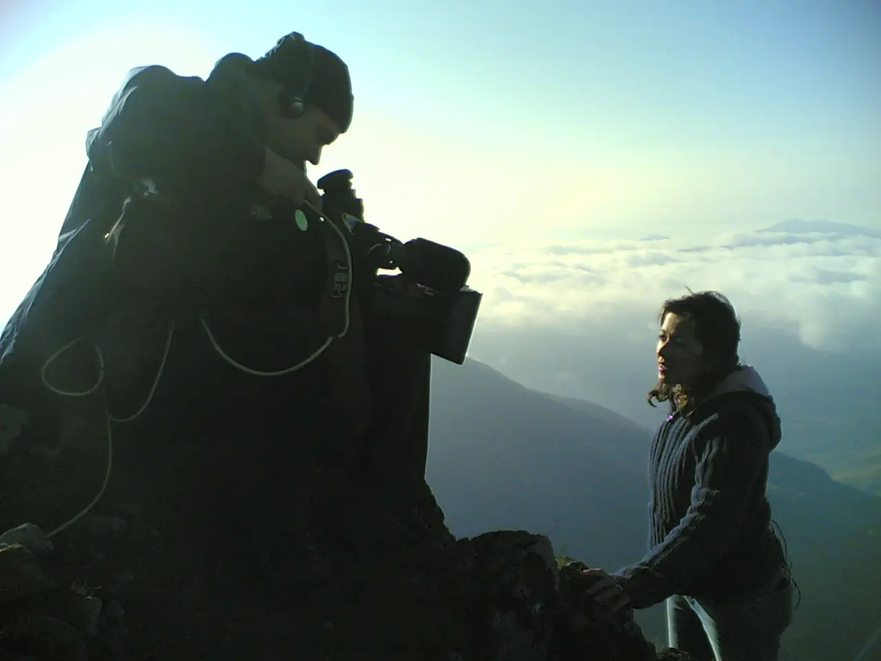 GMTV live Mount Snowdon