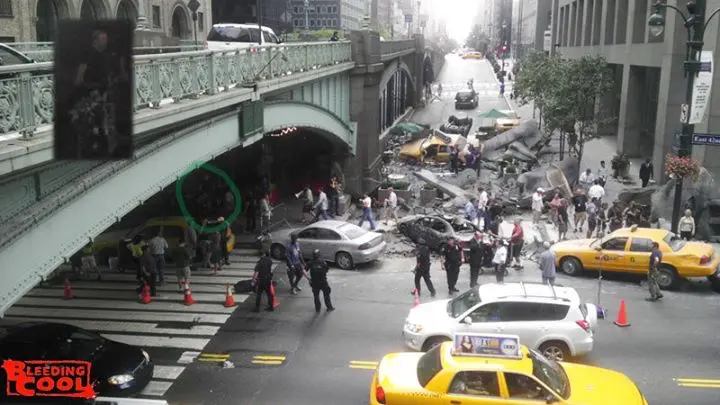 On Avengers set New York