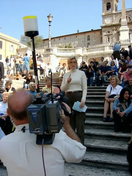 Good Morning America Spanish Steps Rome